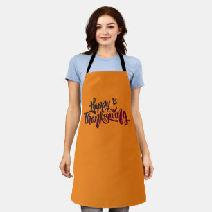 Nice Text Typography for Thanksgiving Apron