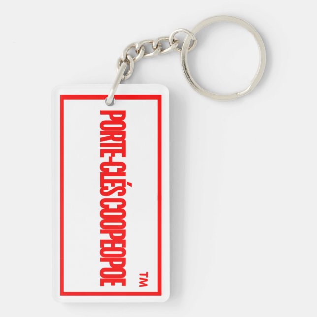 Nice Things for car  Key Ring (Back)