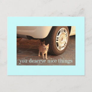 nice things postcard