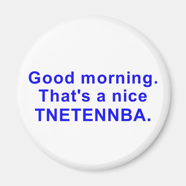 Nice tnetennba magnet (Front)
