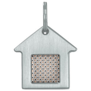 Nice to meet with me - Penguin Sign Pet ID Tag