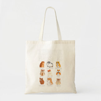 Nice Types Of Hamsters Cute Syrian Breed Rodents F Tote Bag