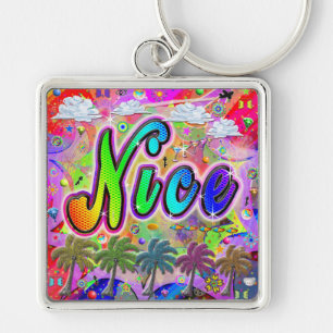 Nice Vista Express Keychain