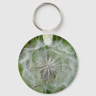 Nice white flower key ring