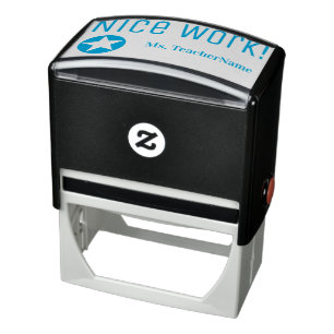 "Nice Work!" Assignment Grading Rubber Stamp