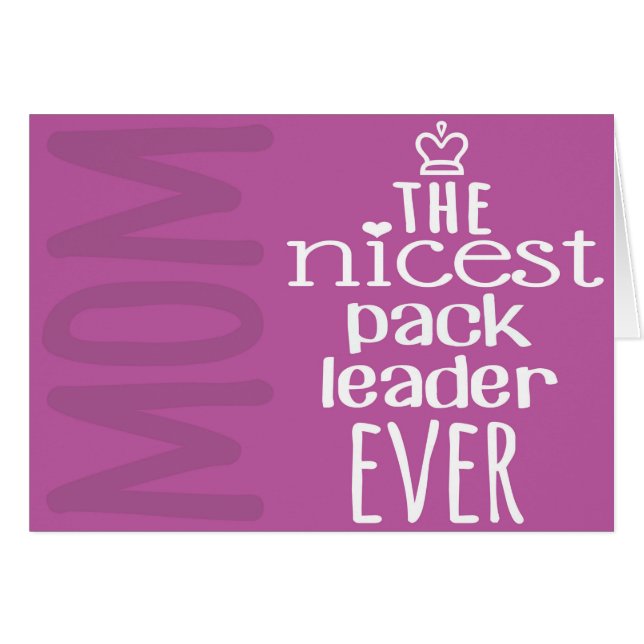 Nicest pack leader ever - a card from the dog (Front Horizontal)