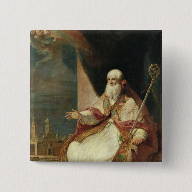 Nicetas 15 Cm Square Badge (Front)