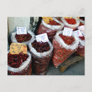 Nicey Spicy, Thai chilies Postcard
