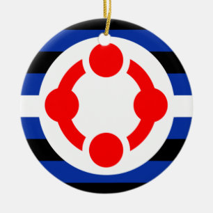 Niche Pride Flag (Original) Ceramic Ornament