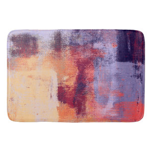 Nichinan Abstract Bath Mat