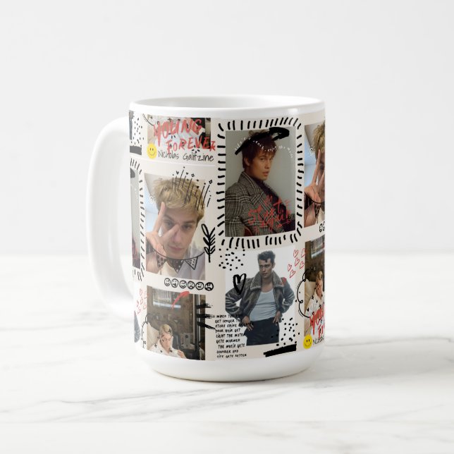 Nicholas Galitzine Coffee Mug (Front Left)