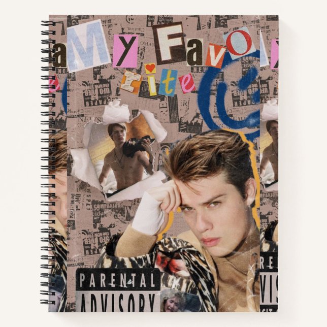 Nicholas Galitzine Notebook (Front)