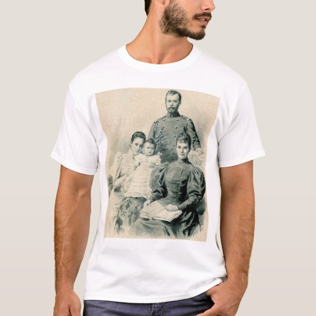 Nicholas II and Family T-Shirt (Front)