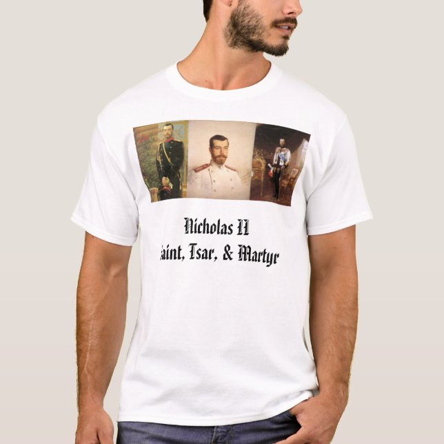 Nicholas II T-Shirt (Front)