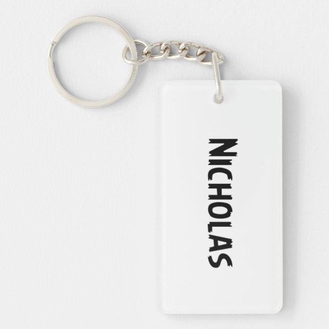 Nicholas Key Ring (Front)
