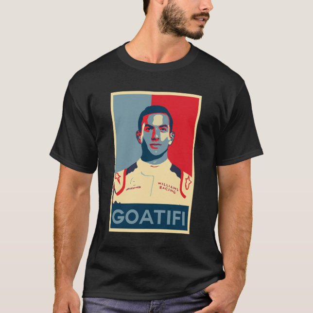 Nicholas Latifi Goatifi meme  Hope Poster Style278 T-Shirt (Front)
