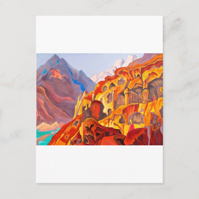 nicholas roerich art postcard (Front)