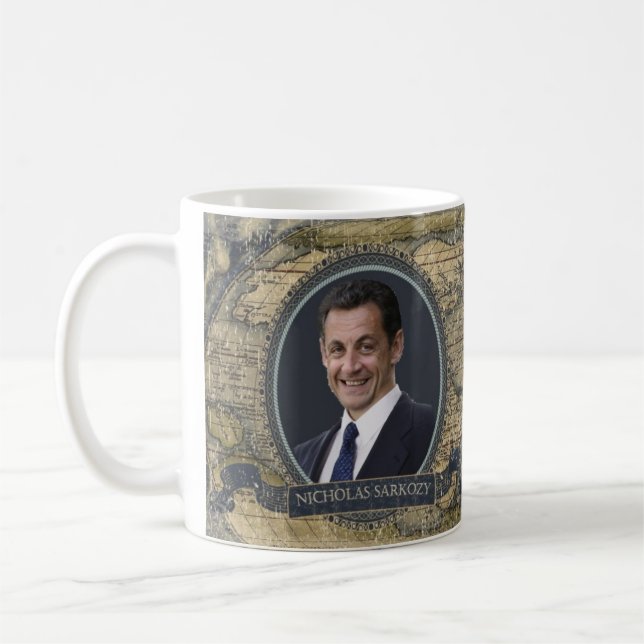 Nicholas Sarkozy Historical Mugs (Left)