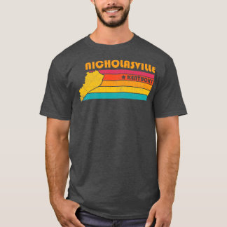 Nicholasville Kentucky Vintage Distressed Souvenir T-Shirt