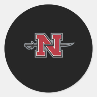 Nicholls State Colonels Left Chest Icon Classic Round Sticker