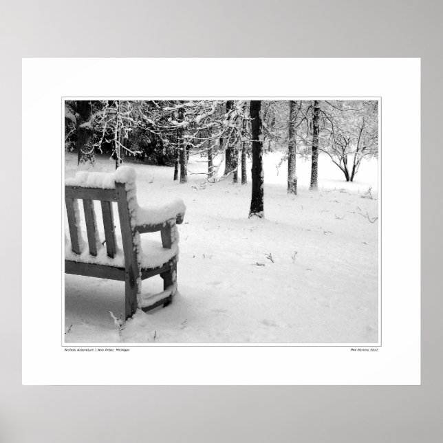 Nichols Arboretum #3 Poster (Front)