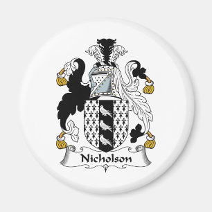 Nicholson Family Crest Magnet