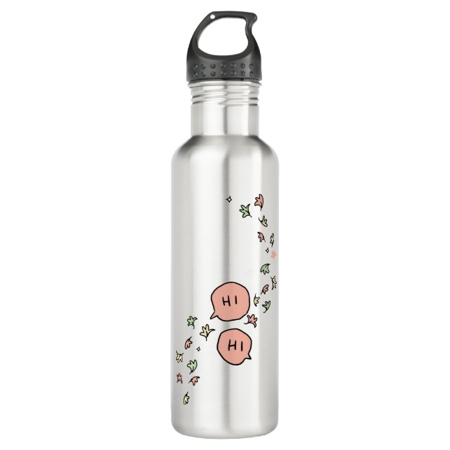 nick and charlie heartstopper 710 ml water bottle (Front)