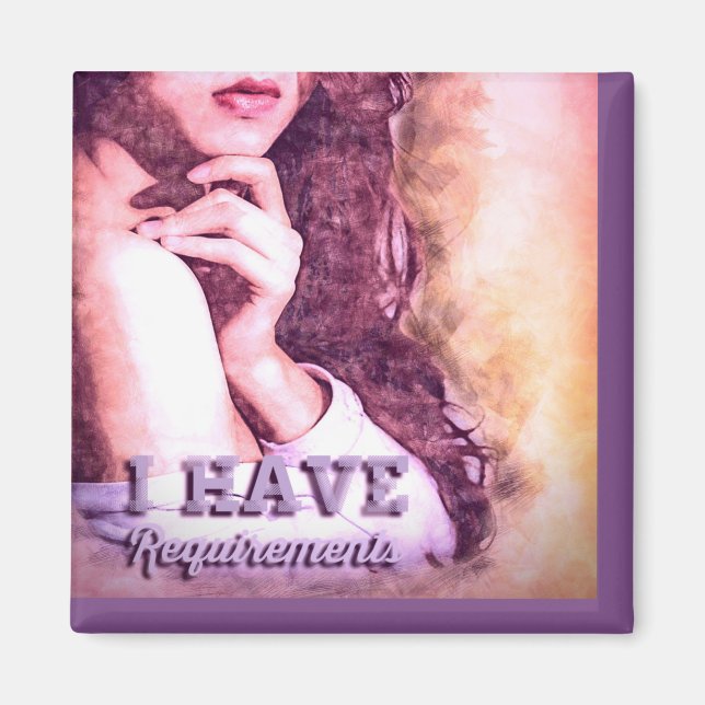 NiCK DAViD - Requirements Refrigerator Magnet (Front)