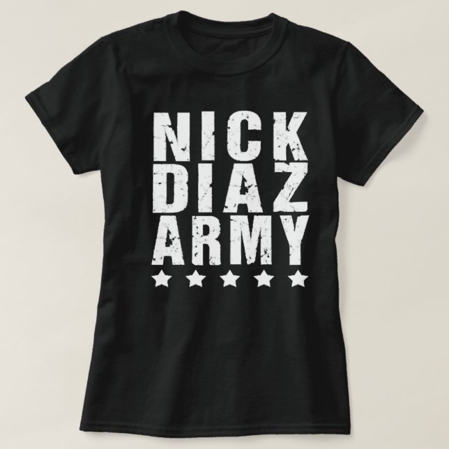 NICK DIAZ ARMY   DIAZ BROTHERS Classic T Shirt (Design Front)