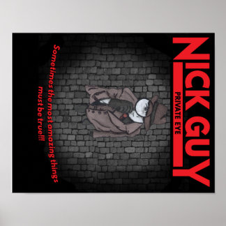 Nick Guy, Private Eye Poster