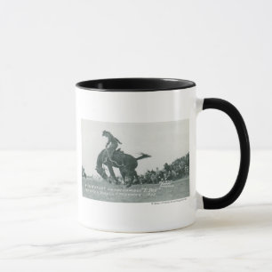Nick Knight riding T. Joe at Cheyenne Frotier Days Mug