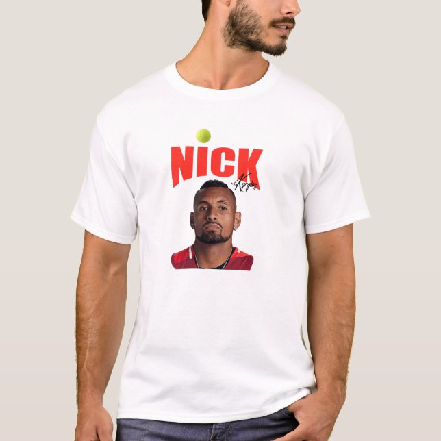 Nick Kyrgios Tennis Player 2023 T-Shirt (Front)