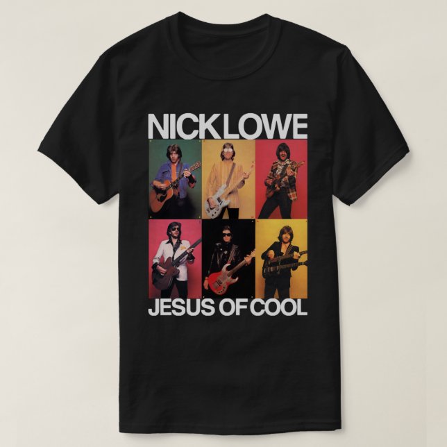 Nick Lowe Jesus Of Cool Essential T-Shirt (Design Front)
