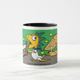 Nick the Frilled Lizard & Perry the Perentie Mug