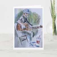 Nick the Guitarist Card
