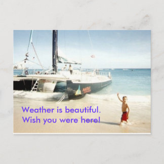NickCatamaranWaikiki, Weather is beautiful.Wish... Postcard