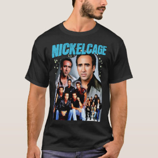 NICKELCAGE Boy Crossover PARODY Funny Retro 2000s T-Shirt