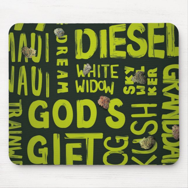 Nicknames Mouse Pad (Front)