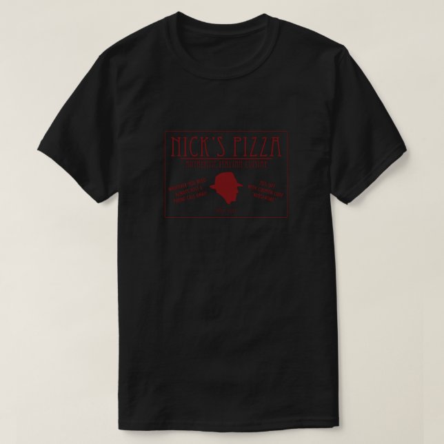 Nick's pizza T-Shirt (Design Front)