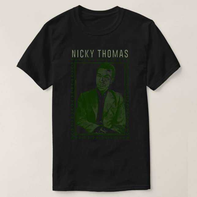 Nicky Thomas 70s Reggae Original Design T-Shirt (Design Front)