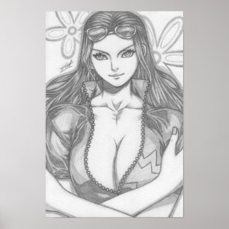 Nico Robin ~ Devil Child Poster