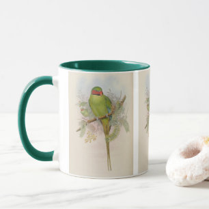 Nicobar Parakeet by John Gould Mug