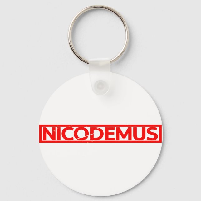 Nicodemus Stamp Key Ring (Front)