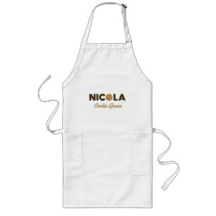 Nicola cookie queen long apron