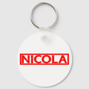 Nicola Stamp Key Ring