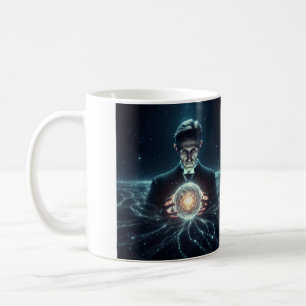 Nicola Tesla Caneca de Café Coffee Mug
