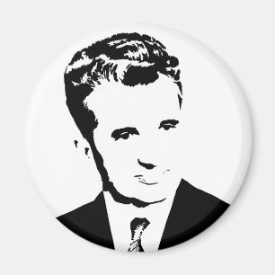 nicolae ceausescu romanian communist dictator pcr magnet