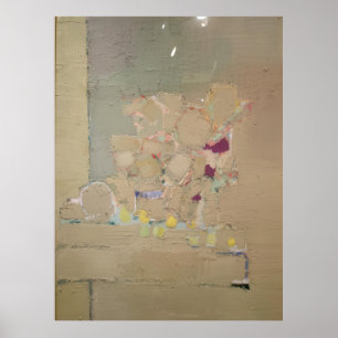 nicolas de staël - Flowers - Lyrical Abstraction B Poster