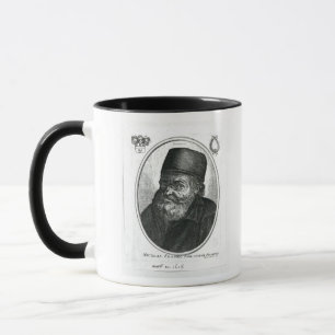 Nicolas Flamel engraved by Balthazar Moncornet Mug