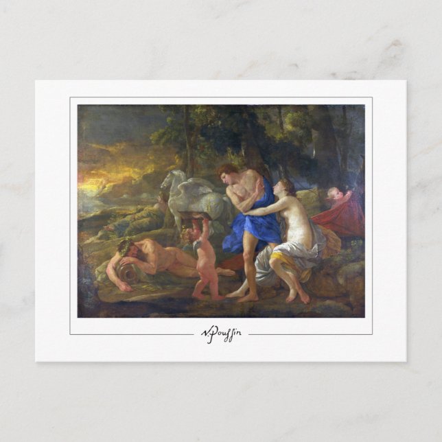 Nicolas Poussin #103 - Fine Art Postcard (Front)